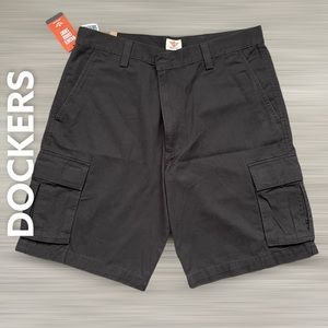 Dockers Cargo Shorts Size 34 Dark Gray